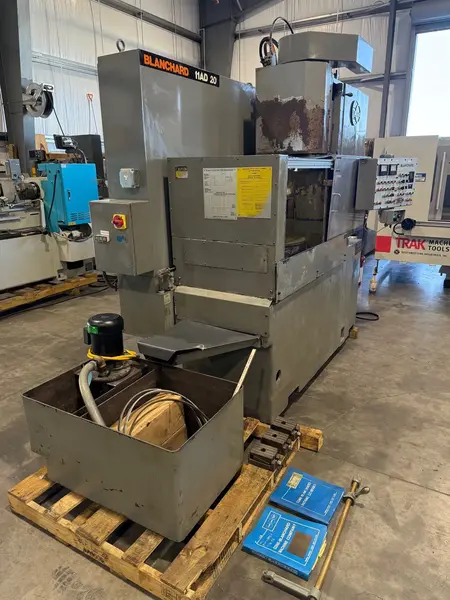 Blanchard #11AD-20, vertical rotary surface grinder, 20" Neutrofier electromagnetic chuck, 11" wheel - Image 3