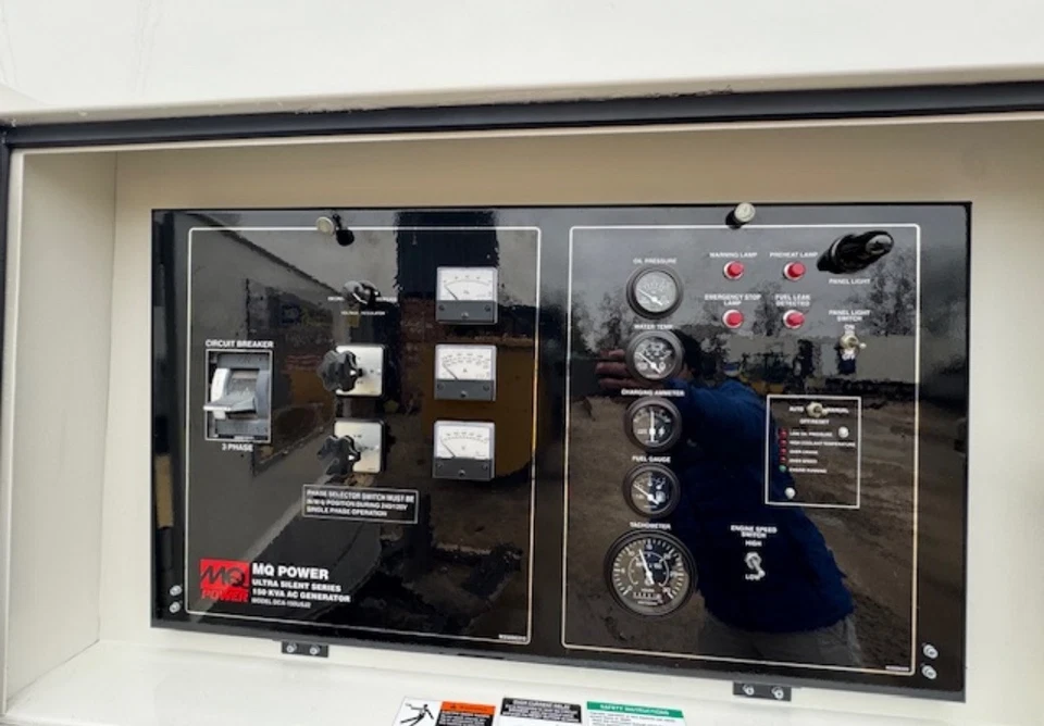 150 KW Multiquip #DCA-150USJ2, enclosed generator, rebuilt - Image 7