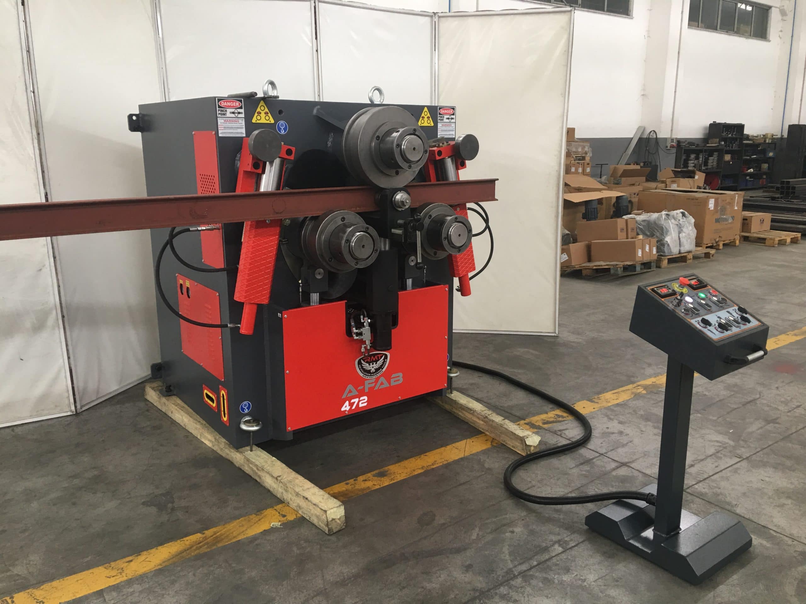 RMT #A-FAB-472, hydraulic angle roll, new - Image 3