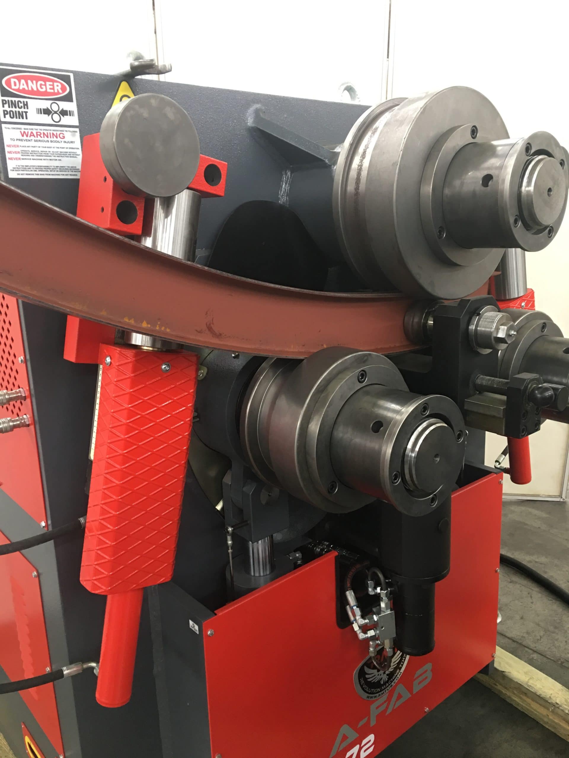 RMT #A-FAB-472, hydraulic angle roll, new - Image 6