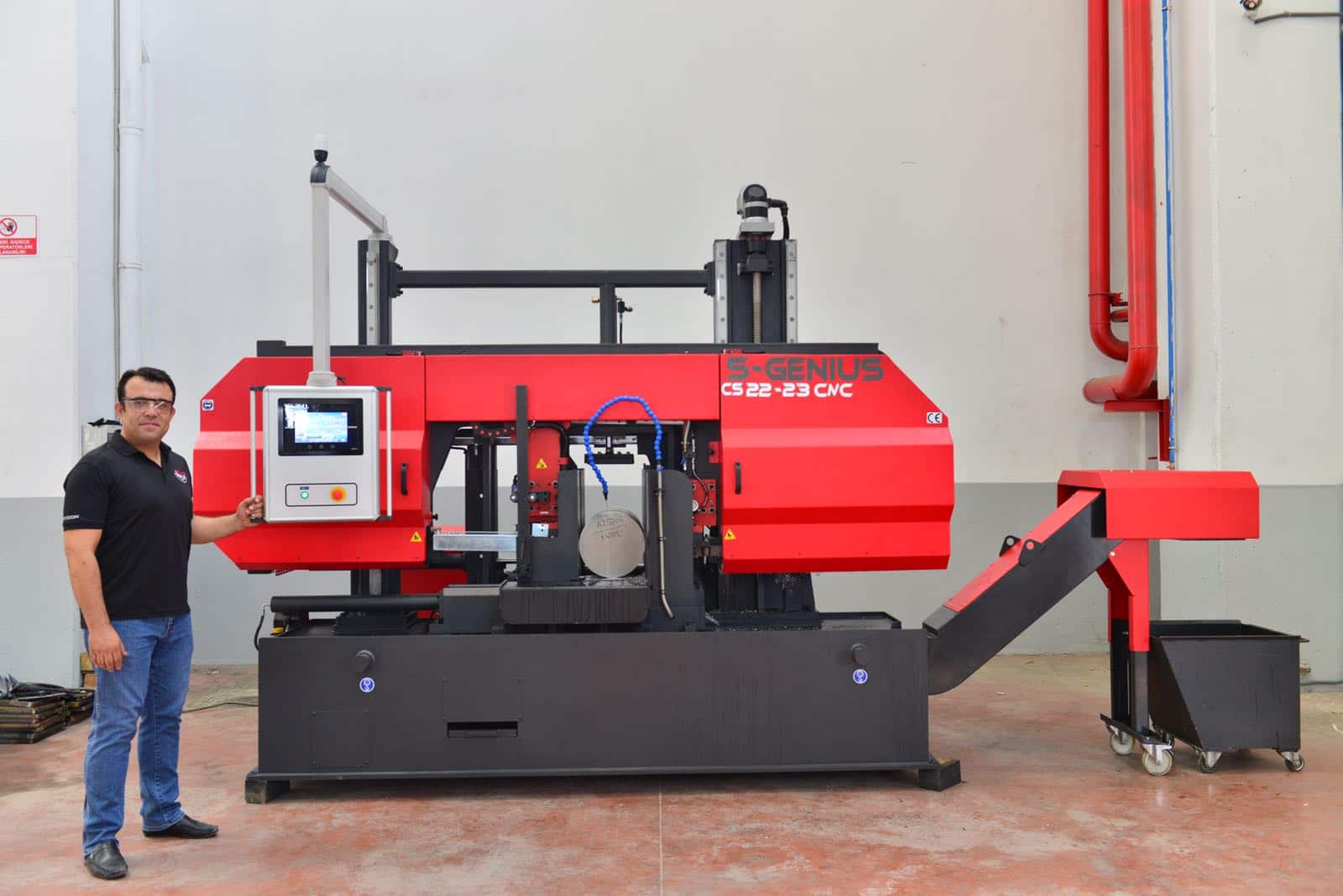 RMT #S-GENIUS-CS-22-23-CNC, super automatic horizontal bandsaw, new - Image 2