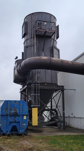 65000 cfm Waltz Holst #12-456-7045, baghouse dust collector - Image 2