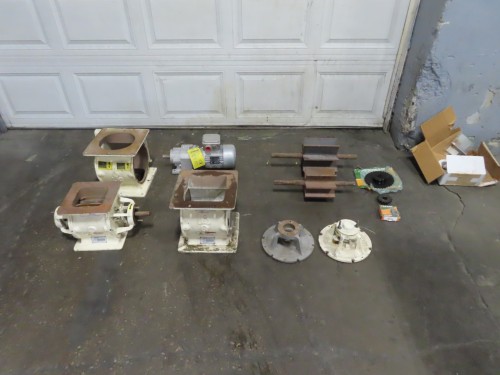Prater #PAV-6X, rotary valve parts & pieces - Image 1
