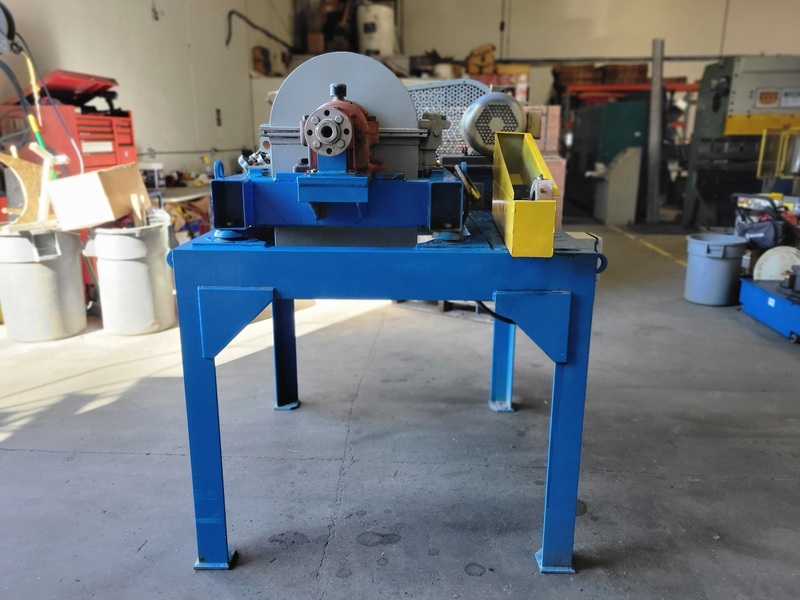 8" x 21.6" IHI #HS-204L0S, continuous centrifuge, 5000 RPM, 15 GPM, 15 HP, lube system - Image 4