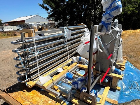 Alfa-Laval #Steritherm-PHE Sugar 7000 kg/hr., 66 GPM, 316 Stainless Steel, unused, 2019 - Image 5