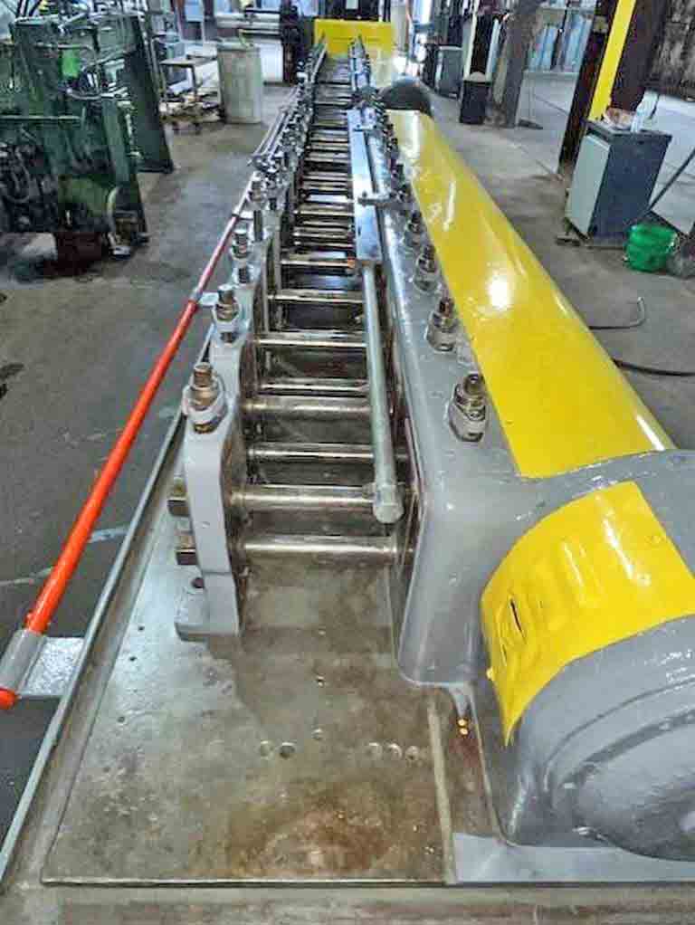 28 Stand, Tishken #HMW-1-1/2, rollformer, 1.5" shaft diameter, 8" roll space, 9" horizontal centers, 4"-8" - Image 4