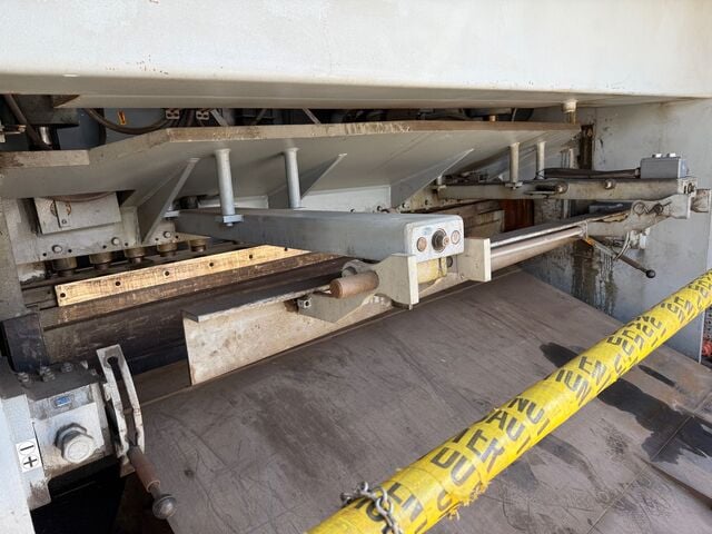 1/2" x 8' Atlantic #HDG8X1/2, hydraulic shear, 42" programmable Back Gauge, hydraulic holddowns, front - Image 9