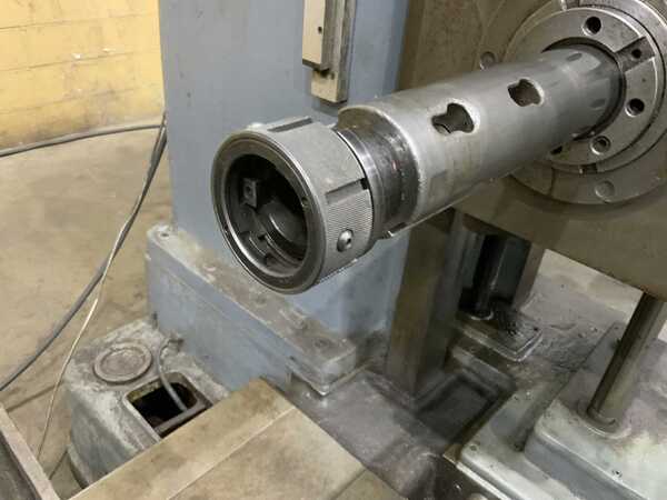 3" Wotan #B85T, horizontal boring mill, 35-1/2" x 29-1/2" T-slotted rotary table, 26" spindle travel, 36" - Image 8