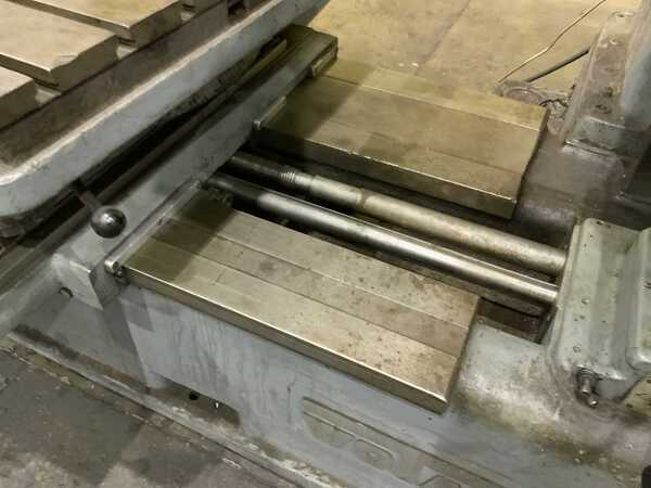 3" Wotan #B85T, horizontal boring mill, 35-1/2" x 29-1/2" T-slotted rotary table, 26" spindle travel, 36" - Image 9