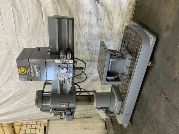 4' -11" Giddings & Lewis #Chipmaster, radial arm drill, 60" x 42" base, power elevation/head traverse, coolant - Image 1