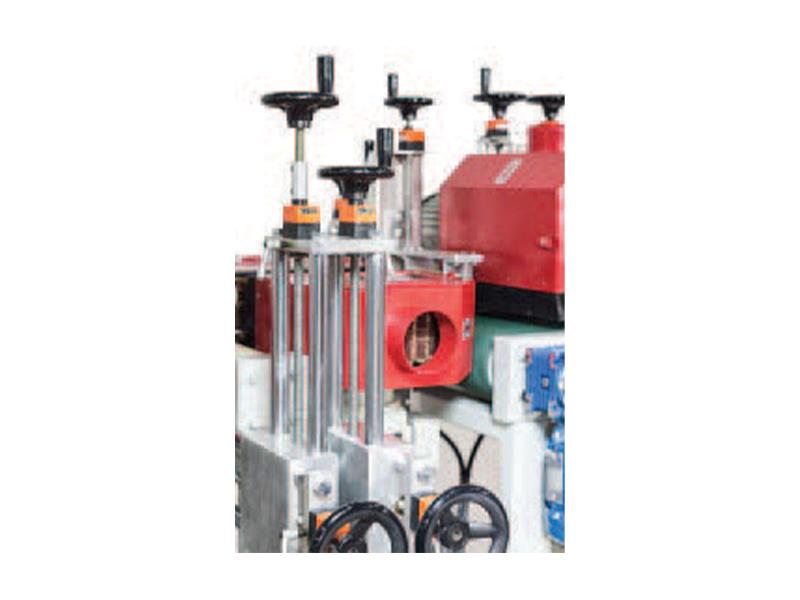 12" Northtech #NT-MBS12-2T1R10L, 4-Head Lineal Brush Sander, 1/4"-6" thickness, 30" min. Work length - Image 6