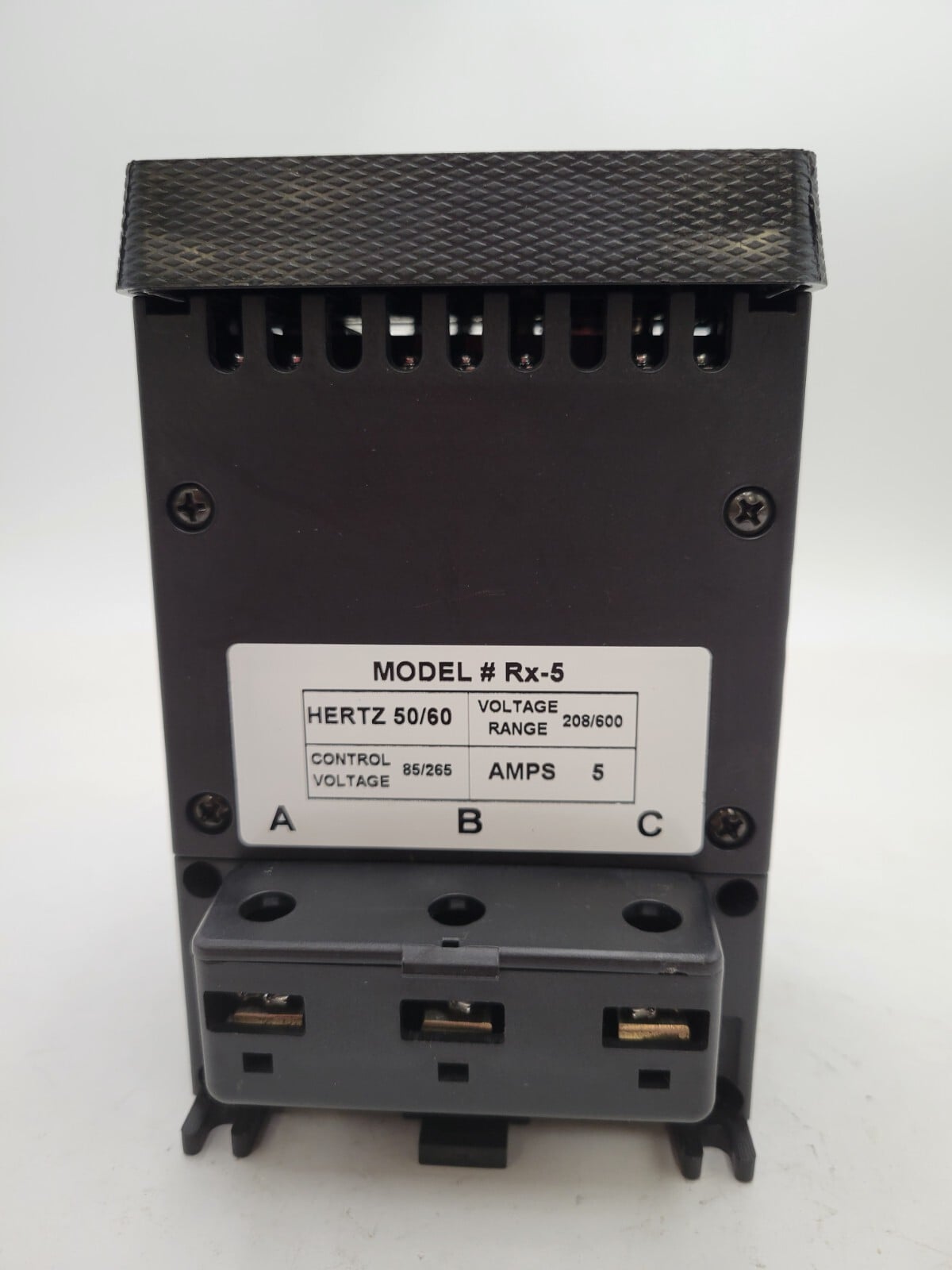 Motortronics #RX-5, Motor Protection Relay, 5 A, 208/600 V, 85/265 coil Volts - Image 3