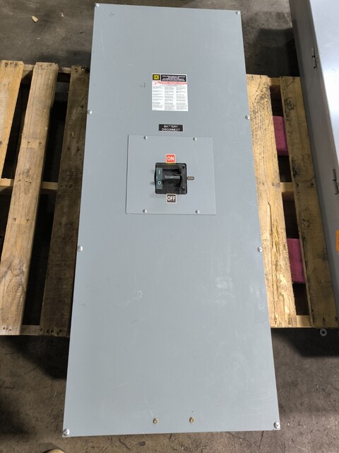 Square D #MBD10003CBS, Circuit Breaker Enclosure, 1000 A, 600 Volts, 3 phase, 3 pole - Image 1