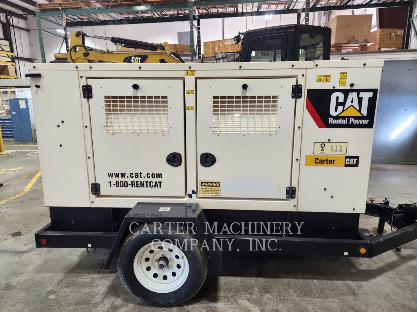 47 KW Caterpillar XQ60, Mobile Generator Set, Diesel, 9234 hours, 2019 - Image 2
