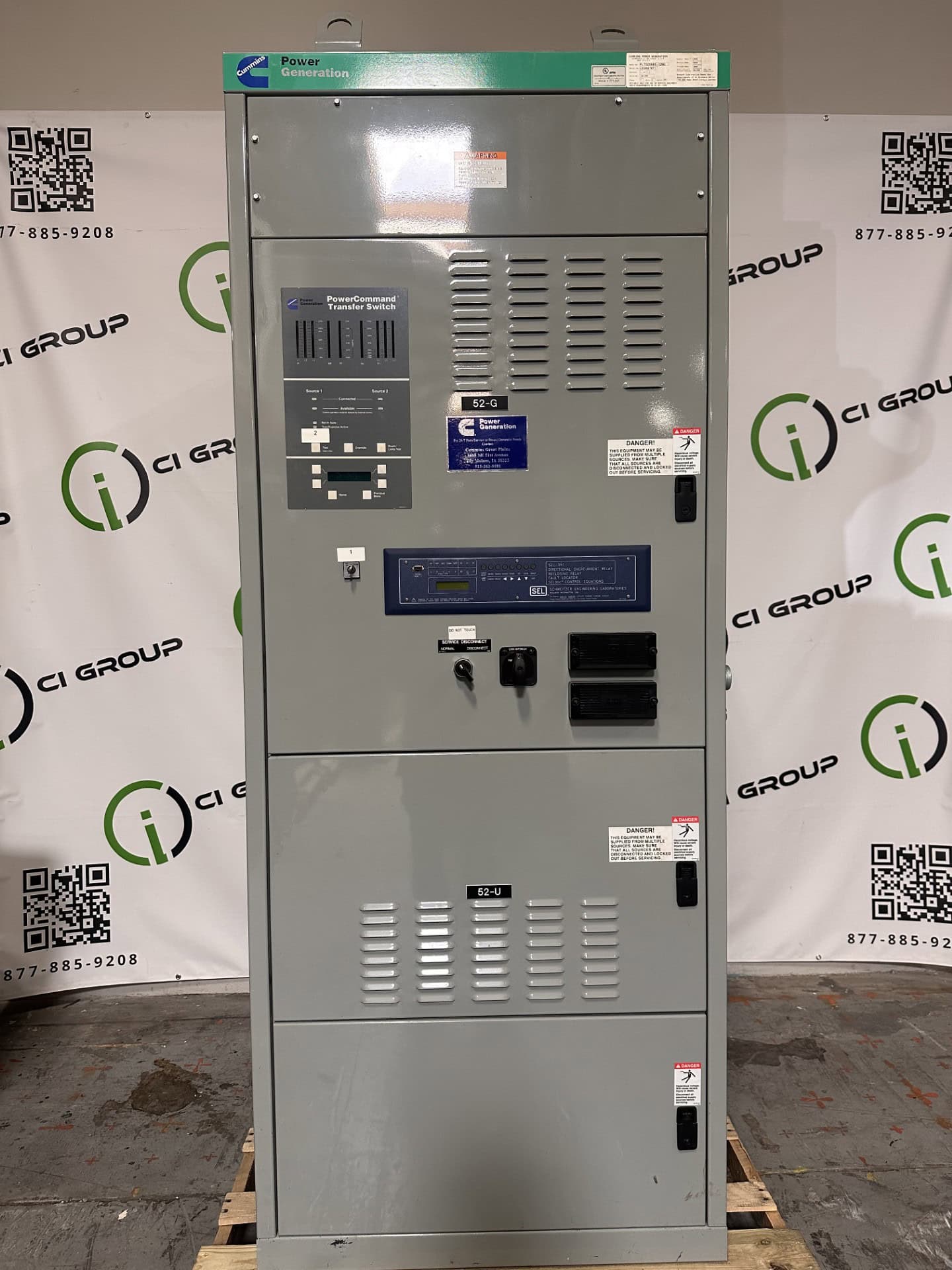 2000 Amp. Cummins #PLTS2000C-126C, 120/208 Volts SER automatic transfer switch, Nema 1 - Image 1