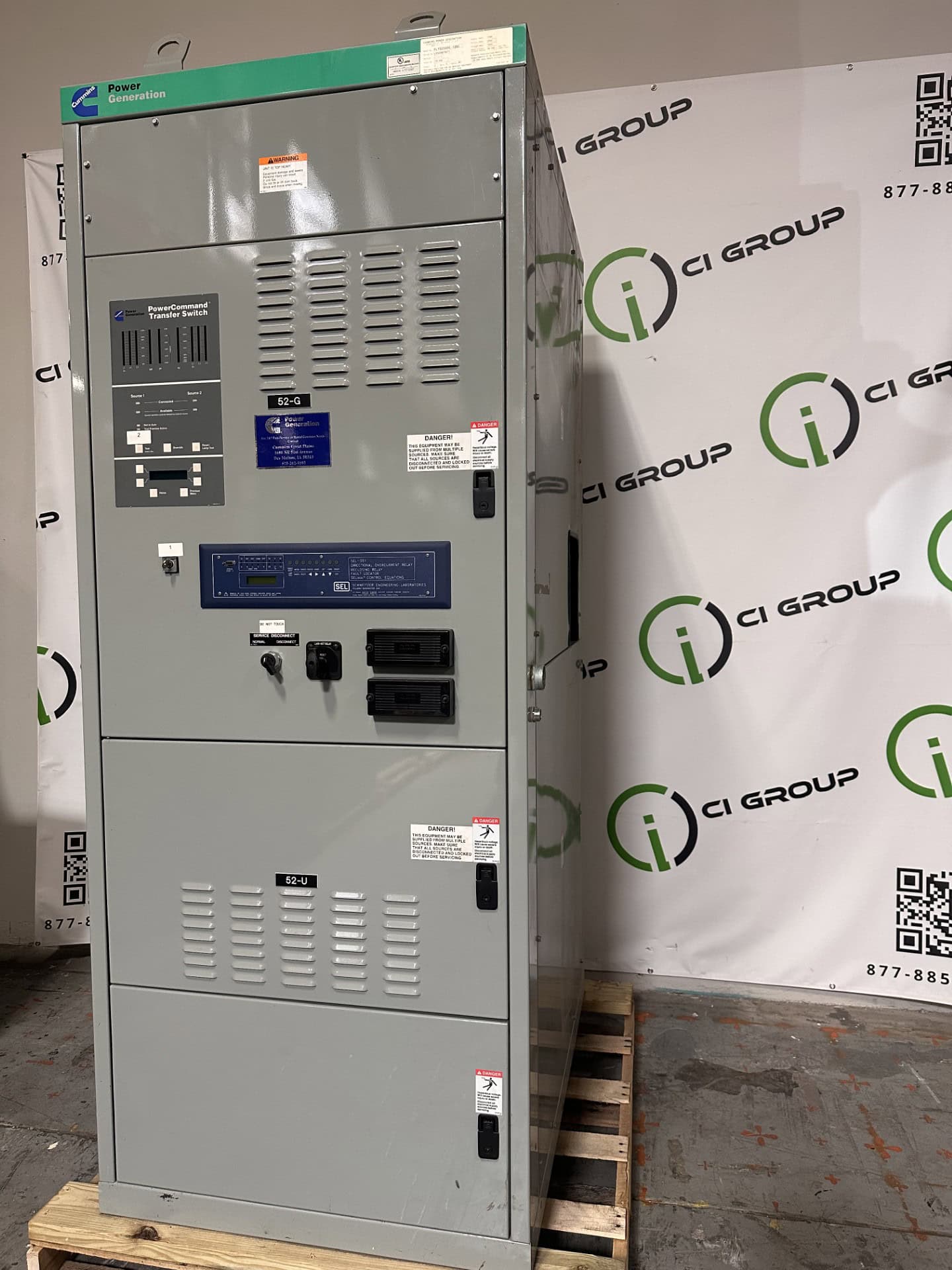 2000 Amp. Cummins #PLTS2000C-126C, 120/208 Volts SER automatic transfer switch, Nema 1 - Image 2