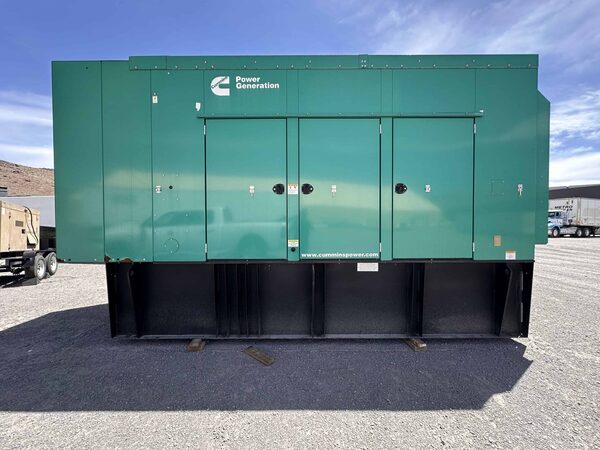 250 KW Cummins #DQDAA-1535781, diesel generator set, sound attenuated enclosure, 480 Volts, 2016 - Image 1