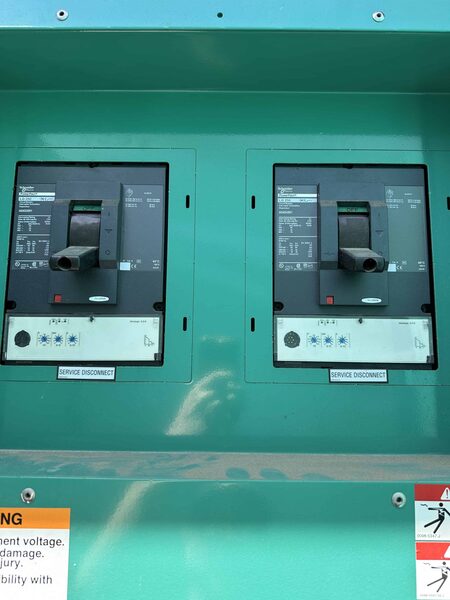 250 KW Cummins #DQDAA-1535781, diesel generator set, sound attenuated enclosure, 480 Volts, 2016 - Image 8