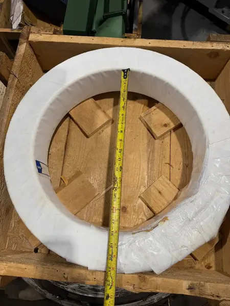 SKF #23992/465CA/W33, spherical roller bearing, 4.64" W, 18.11" bore dia., 24.4" OD - Image 7