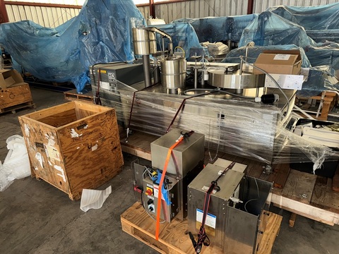 M & O Perry / Filamatic #Monoblock/DAB-8-2-HS, piston filler, crimper, Stainless Steel - Image 3