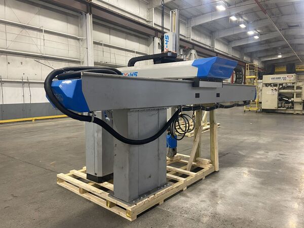 Sepro, 7X-45TE LV, 5-Axis Servo robot, 4000mm horizontal reach, 1200mm vertical reach, 2017 - Image 4