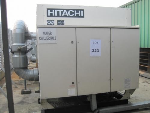 103 Ton, Hitachi #RCUG-150AHYZ1 H-Series, air cooled chiller, R407c refrigerant - Image 4