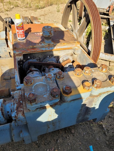 28 GPM @ 5000 psi, National Oilwell #A-324, triplex injection pump - Image 3