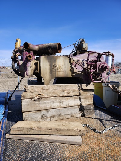 47 GPM, SMC #T-165-5, triplex injection pump - Image 1