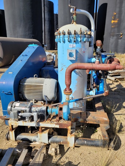 30 GPM, Oilwell #A-334, triplex injection pump, 100 HP - Image 6