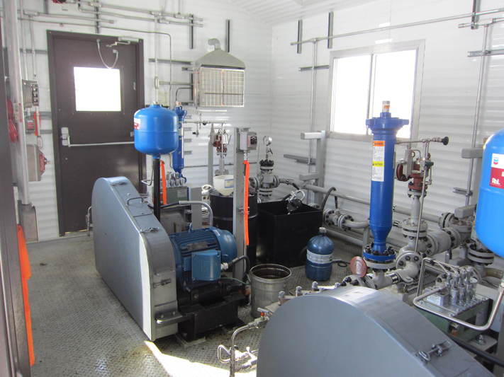 34 GPM @ 1270 psi, Weatherford, electric triplex condensate pump, 30 HP @ 1175 RPM, Weg TE1BFOXON, 460 V. - Image 10