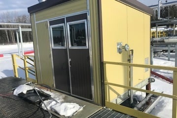 10' x 10' Westeel, storage building w/ storage skid, 2014 - Image 6