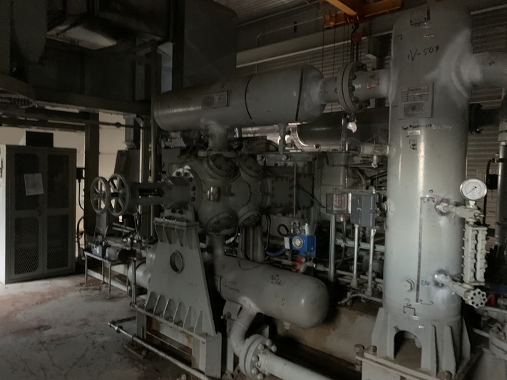 1850 HP White Superior #MW72, reciprocating compressor, 2 throws, 2 stages, 1200 RPM, Toshiba J1858PKF310T - Image 6