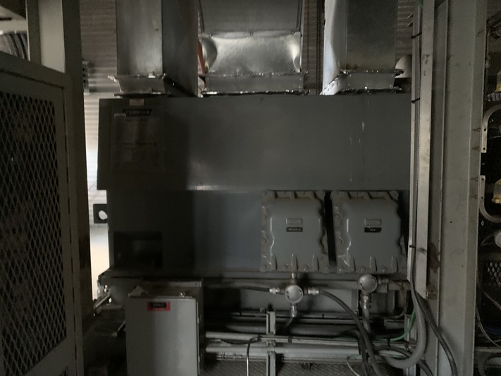 1850 HP White Superior #MW72, reciprocating compressor, 2 throws, 2 stages, 1200 RPM, Toshiba J1858PKF310T - Image 7