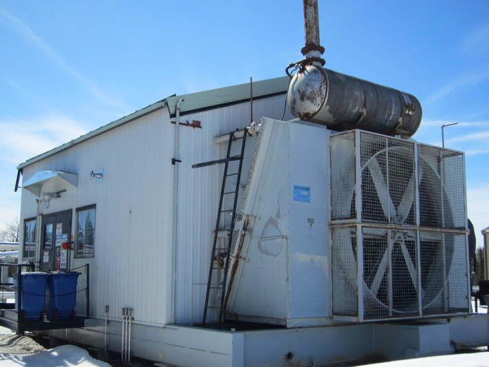 738 HP Ariel #JGK/2, reciprocating compressor, 2 throws, 2 stages, 1200 RPM, Waukesha F3521GSI NG engine, 1991 - Image 1