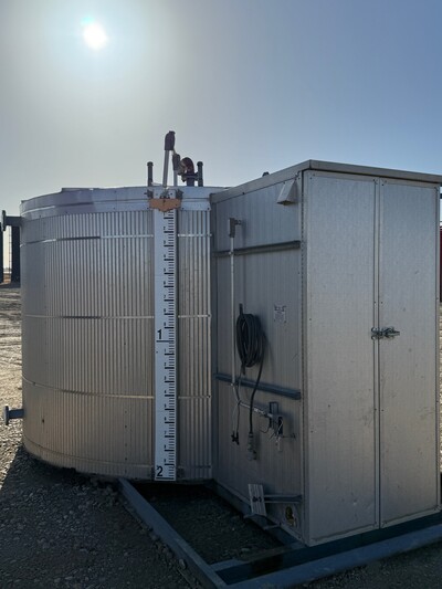 100 bbl Double Wall Coated Storage Tank, 2004 - Image 9