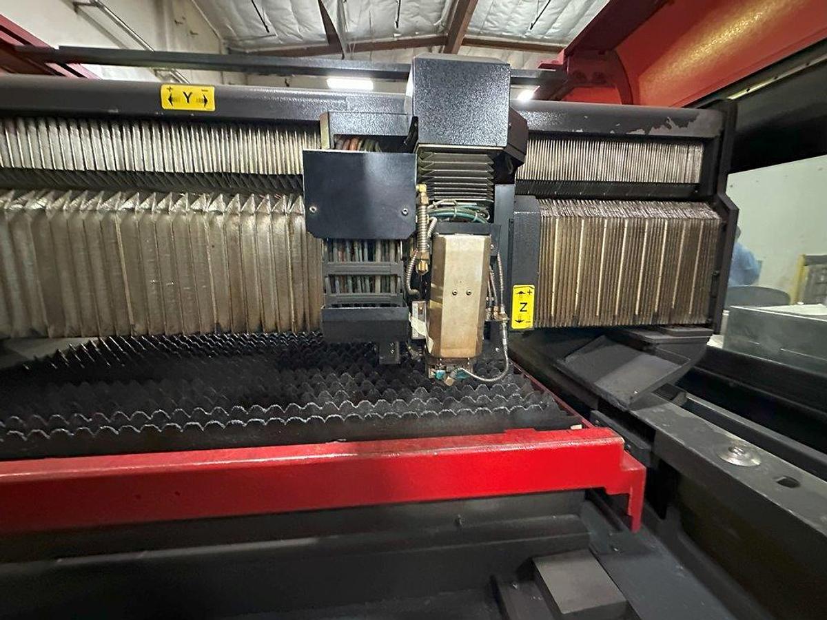 Amada #LC-3015F1NT, CNC Co2 laser, 4000 watts, 5' x10'sheet, 121" X, 61" Y, 3.94"Z, NT Control, Orion - Image 3