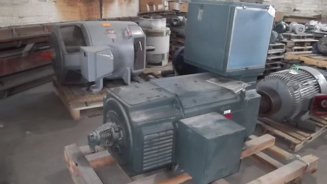 100 HP 300 RPM Reliance, Frame B5010ATZ, DPFVBB, 500 VA, 300 VF, New Surplus - Image 2