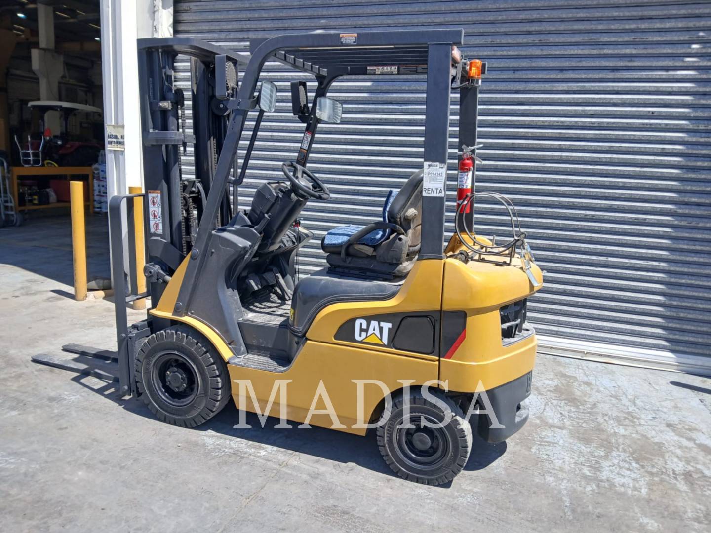 Cat GP15N5, Forklift, 16616 hours, S/N: AT34A00822, 2018 - Image 4