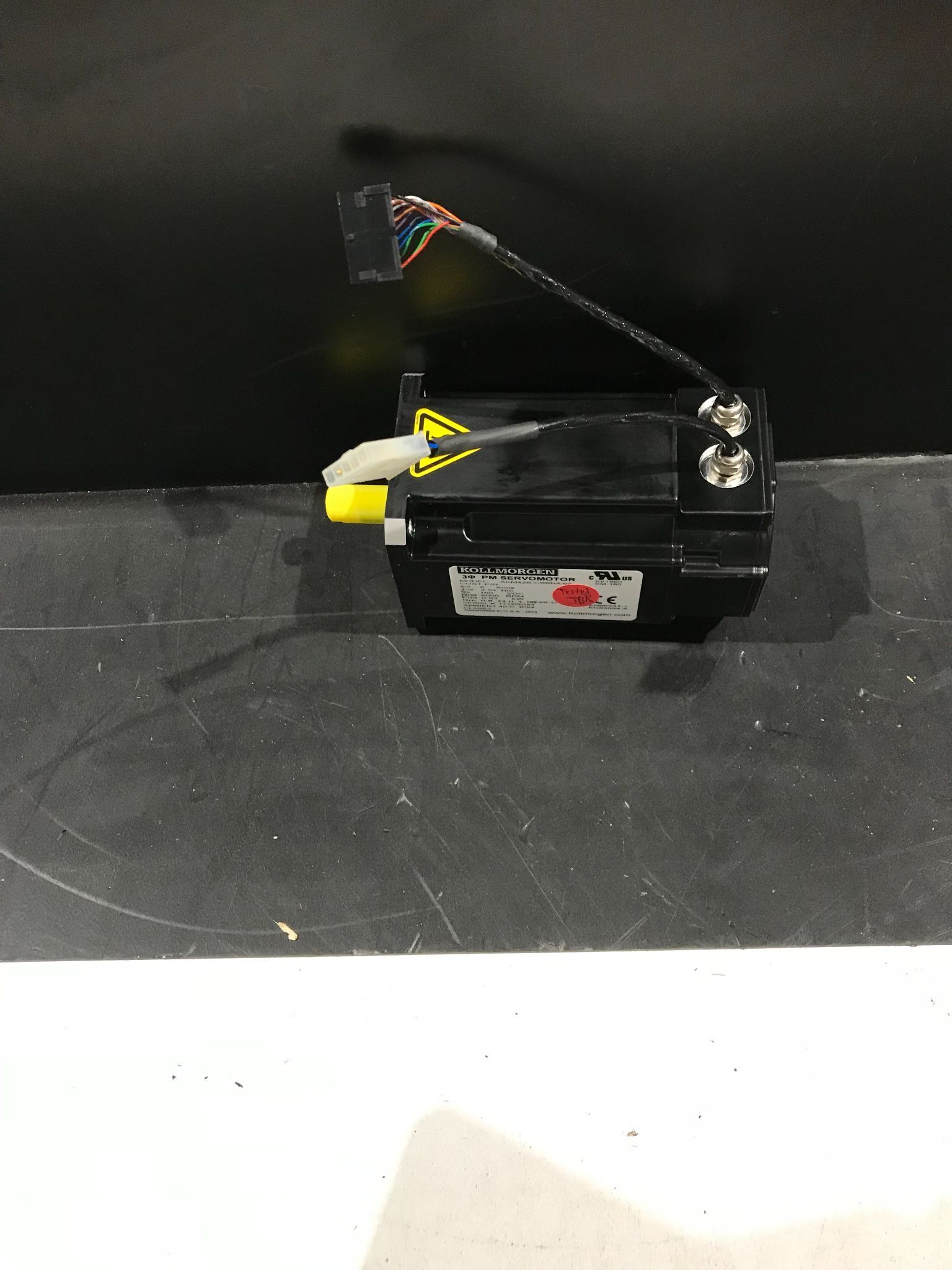 .93 KW Kollmorgen #AKM42S-CSSN2-02, PM Servo Motor, 3 Phase, 6000 RPM, 160 VDC - Image 1