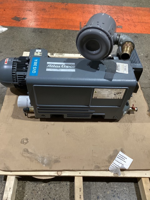 164.8/200 CFM Atlas Copco #GVS300A-3002615031, Vacuum Pump w/Motor, 280/340 m3/hr. Flow Rate, 0.1 mbar, 2021 - Image 4