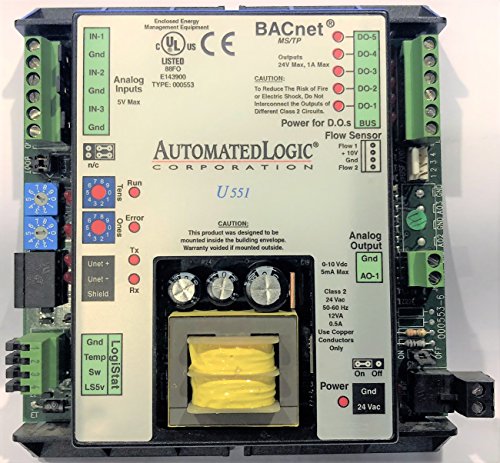 ALC Automated Logic U551 BACnet Heat Pump & Fan Coil Control, HVAC Control Mod - Image 1