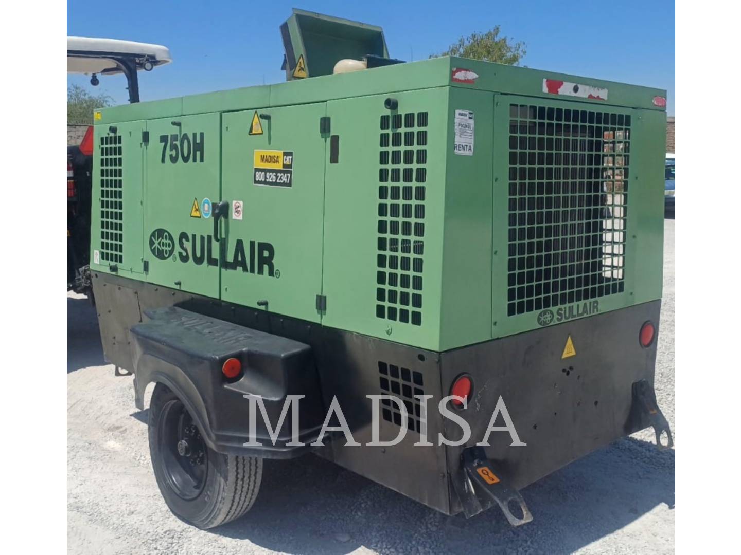 Sullair 750H DPQ, Compressed Air, 2495 hours, S/N: 201403210061, 2014 - Image 4