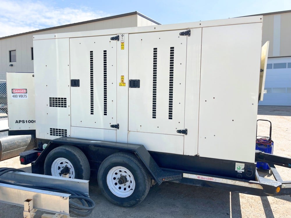 100 KW Caterpillar #APS100, diesel generator set, standby, 277/480 Volts, 2014 - Image 1