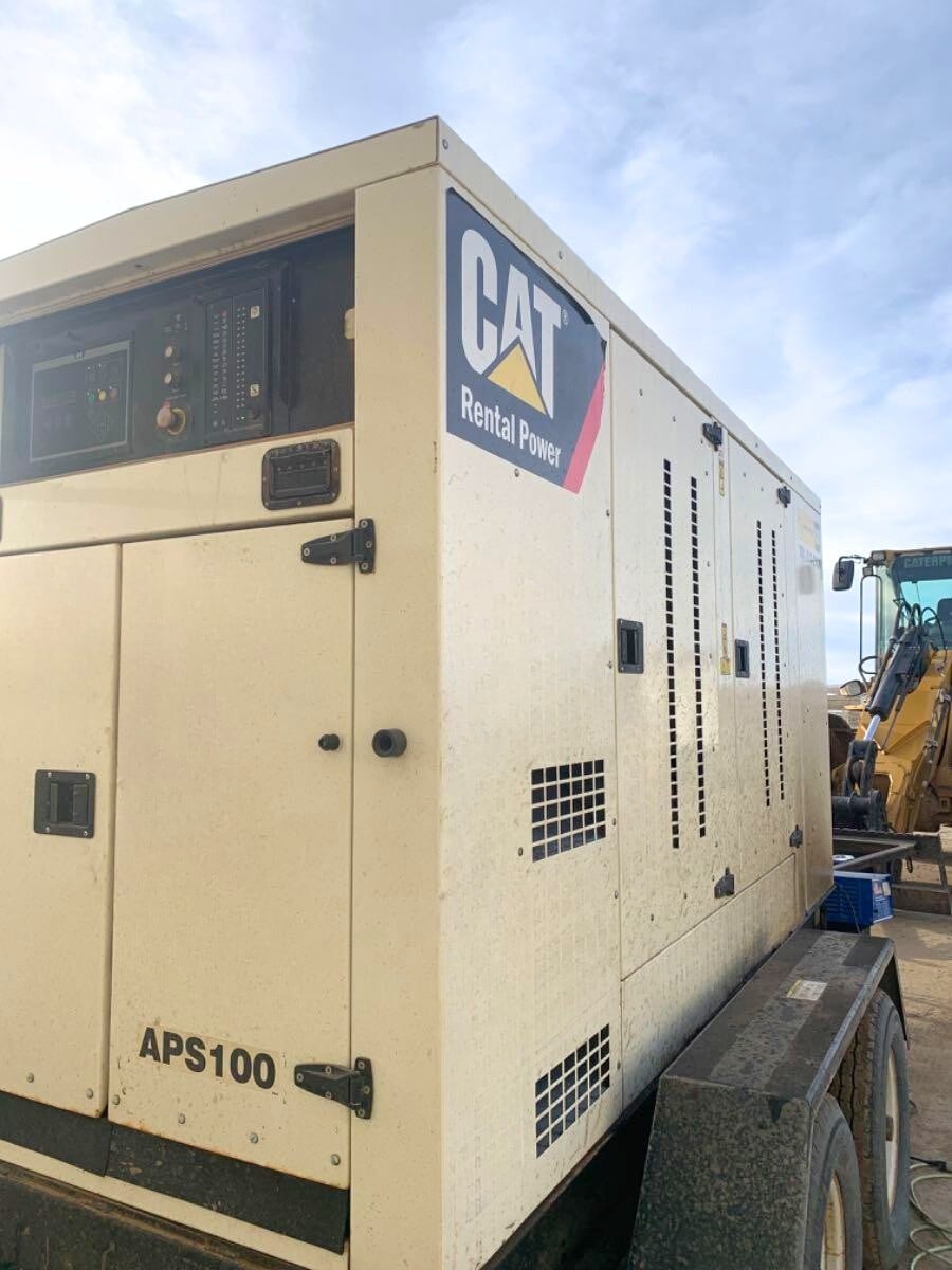 100 KW Caterpillar #APS100, diesel generator set, standby, 277/480 Volts, 2014 - Image 2