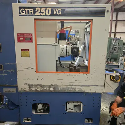 Gleason #GTR-250VG, CNC Chamfer, 10" Dia X 19.7" L max, 14" face, 5k RPM, Fanuc 16M cnc, coolant, tooling - Image 3