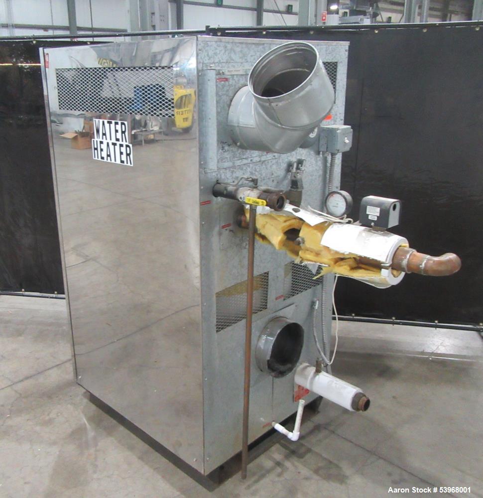 53 HP AJAX #Atlas-A200, natural gas firetube boiler, 160 PSIG, 2M BTU/hr input, 42.4 sq.ft. heat surface, 5 - Image 5