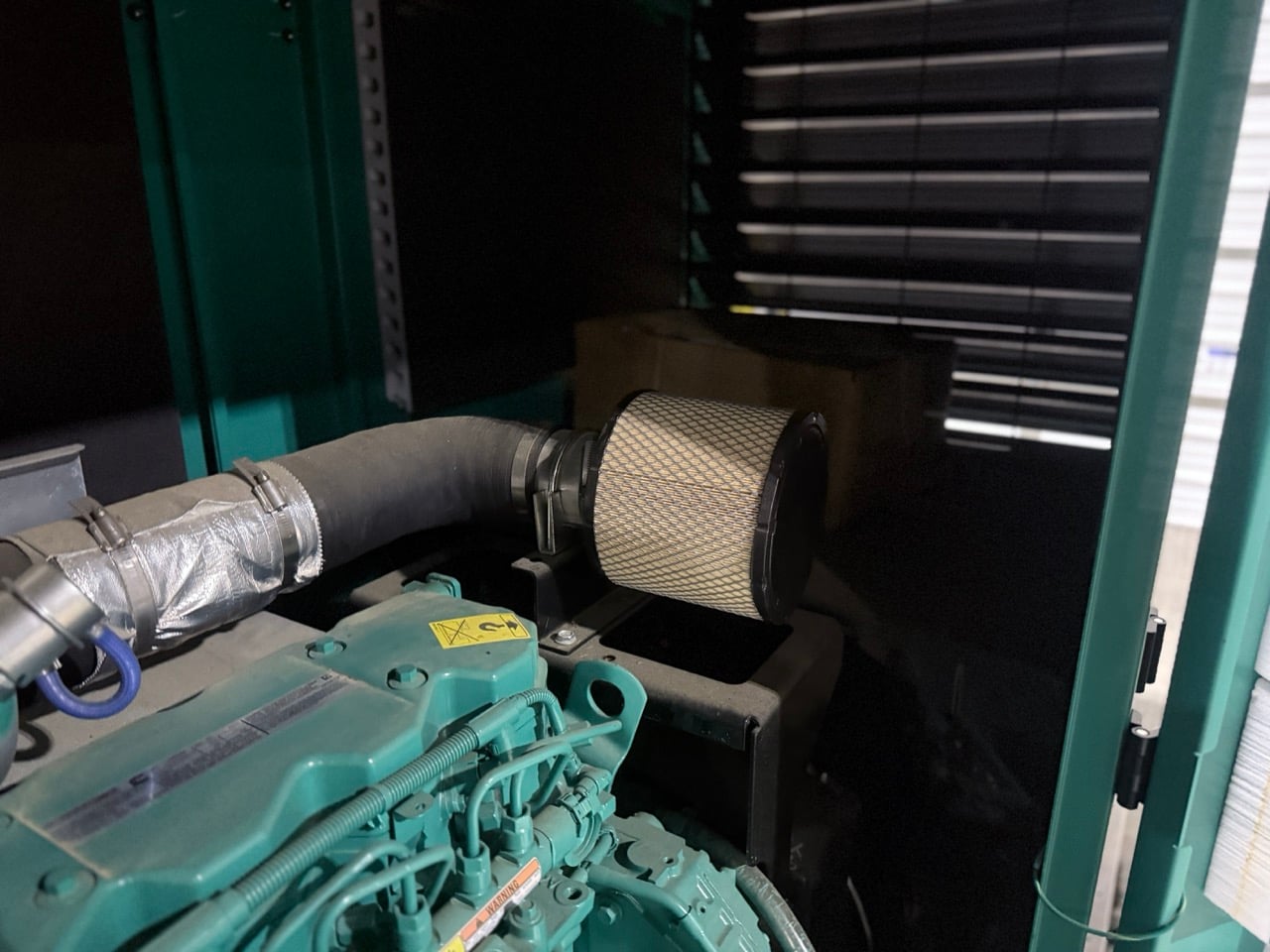 125 kW Cummins #C125D6D, Diesel Generator, 480 Volts, 3 phase, sound attenuated enclosure, 2023 - Image 8