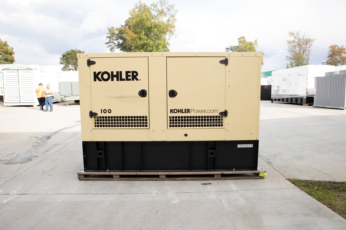 100 kW Kohler #100REOZJF, Diesel Generator, 277/480 Volts, 3 phase, 2022 - Image 2