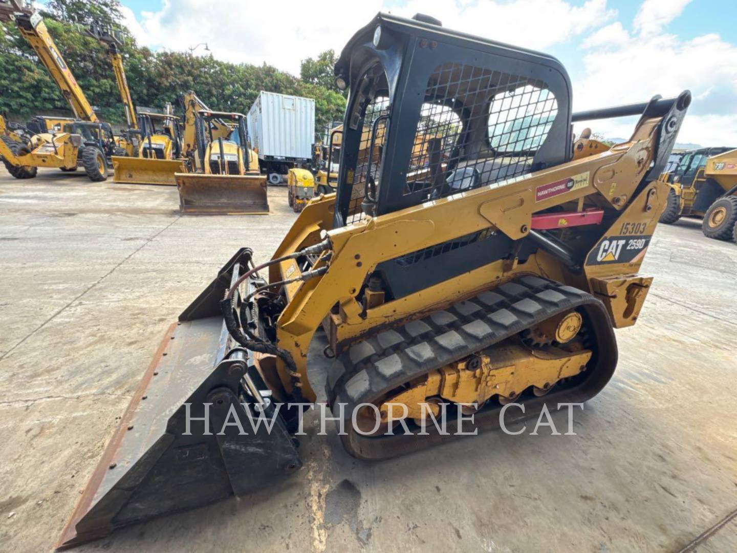 Caterpillar 259D, Track Loader, 1355 hours, S/N: FTL07887, 2016 - Image 1