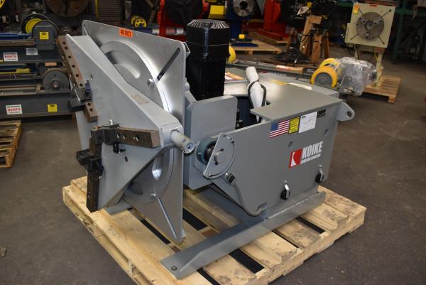 5000 lb. Koike Aronson #MD-50, welding positioner, 36" x36" tbl., hand pendant controller, foot pedal - Image 1